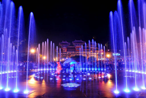 音樂(lè )噴泉施工